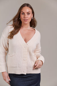 Katana Cardigan Ecru