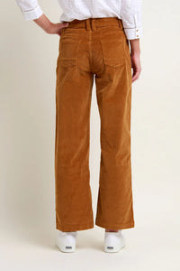 Cord Wide Leg Trouser Tan