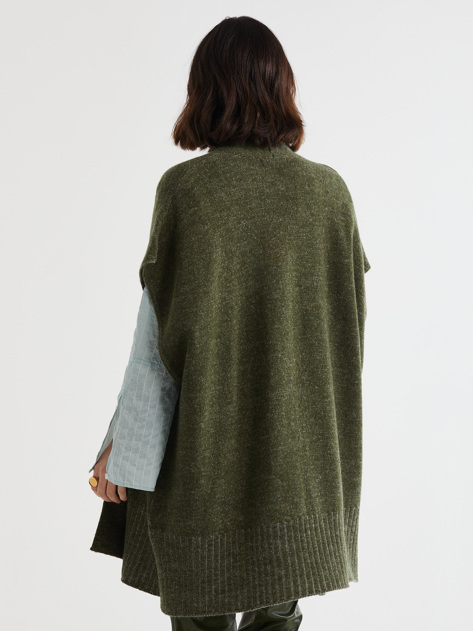 Two Tone Jacket Olive