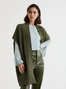 Two Tone Jacket Olive