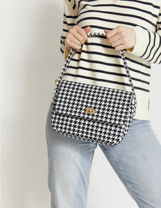 Stella & Gemma Amalia Houndstooth Bag