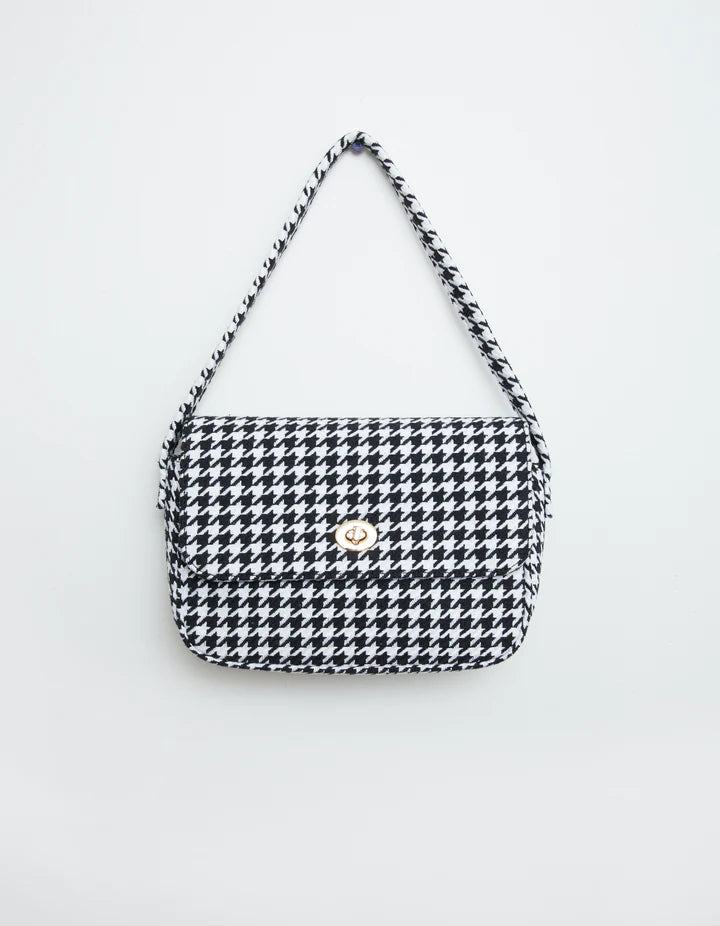 Stella & Gemma Amalia Houndstooth Bag