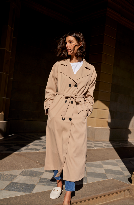 Zimmer Trench Coat Sand