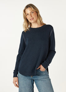 Z&P Essential Shirt Bottom Pullover Denim