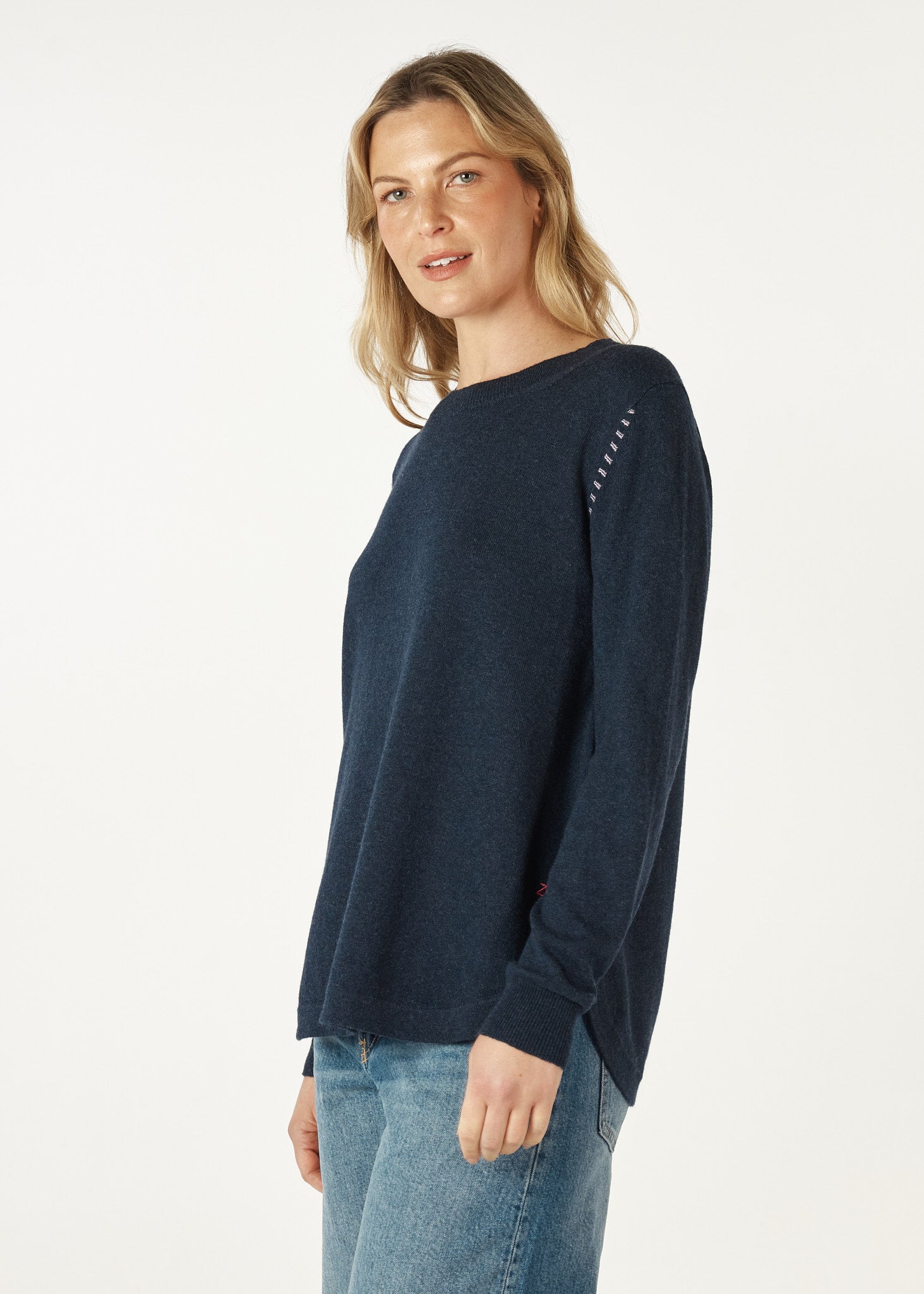 Z&P Essential Shirt Bottom Pullover Denim