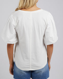 Joy S/S Tee White