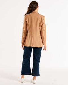 Kaisley Blazer Tan