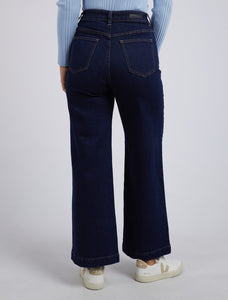 Sarah Wide Leg Jean Dark Blue