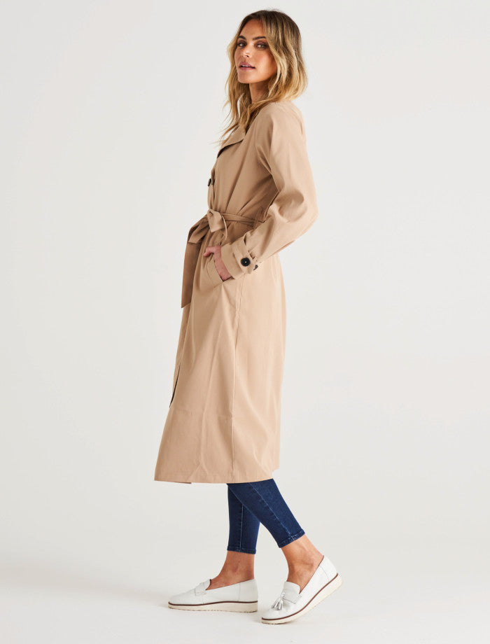 Zimmer Trench Coat Sand