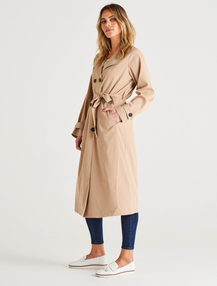 Zimmer Trench Coat Sand